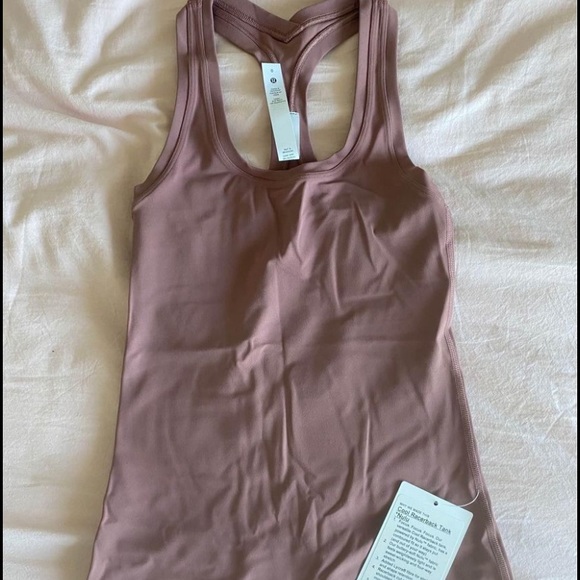 Lululemon Cool Racerback Tank Top Spiced Chai - Picture 2 of 2
